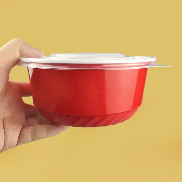 Red And White Disposable Thickened Packaging Box