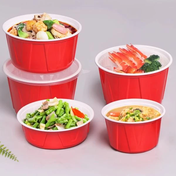 Wholesale Customized Round Disposable Plastic