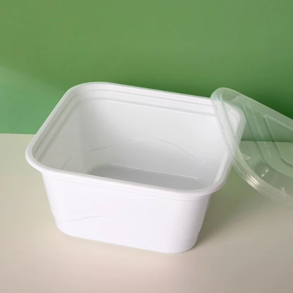 American Style Thick Square Box With Black And White