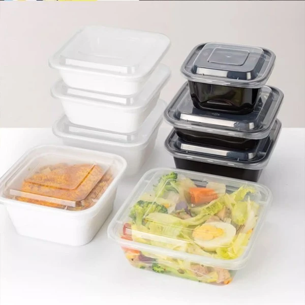 American Style Thick Square Box With Black And White