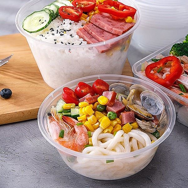 Circular Rectangular Plastic Packaging Box