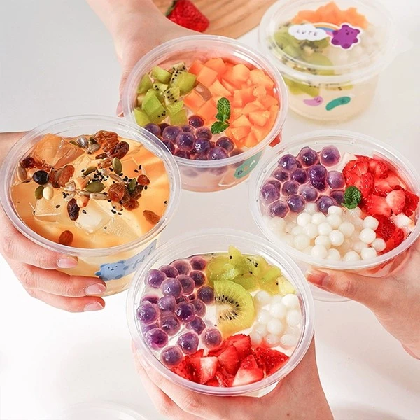 Disposable Dessert Bowl Packaging Box Can Be Customized