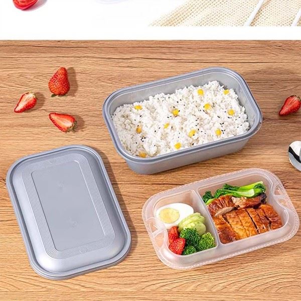 Disposable High-end Silver Gray Packing Box