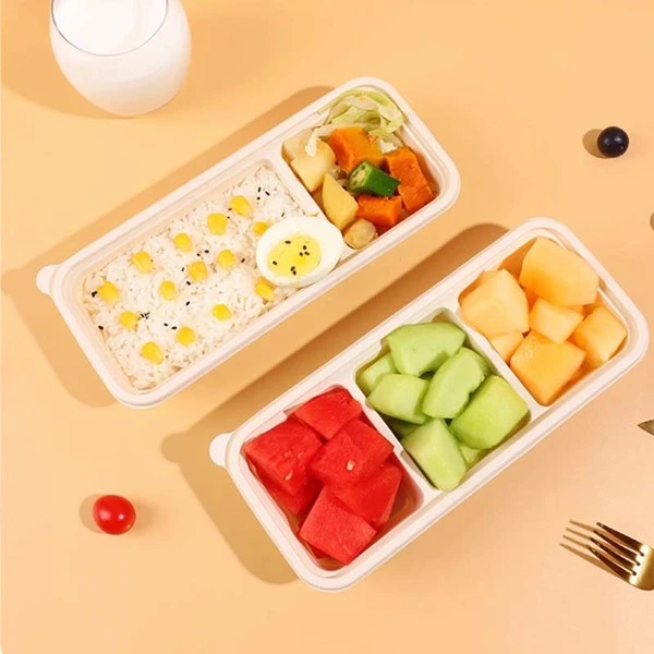Degradable Japanese Rectangular Packaging Lunch Box