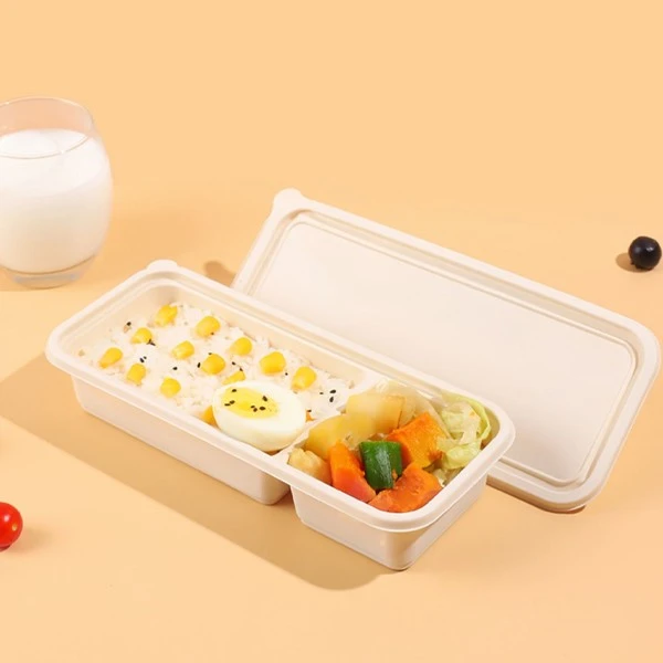 Degradable Japanese Rectangular Packaging Lunch Box