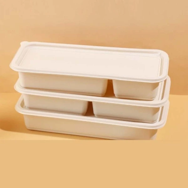 Degradable Japanese Rectangular Packaging Lunch Box