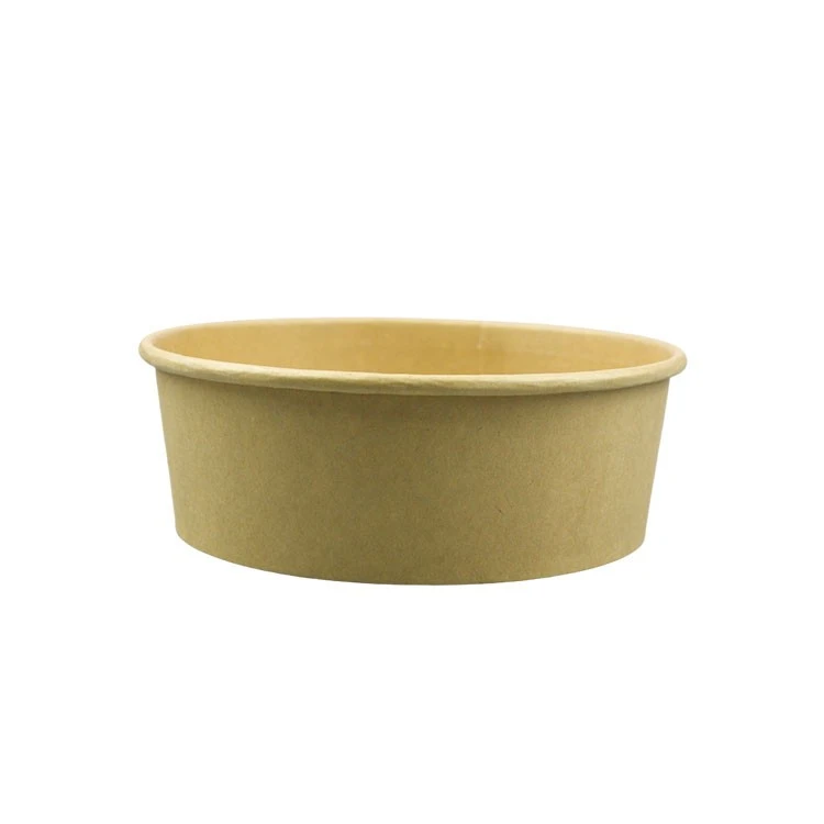 Disposable Praft Paper Lunch Box For Salads Porridge