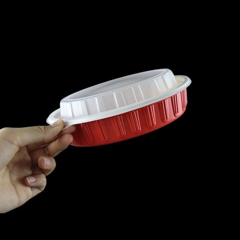 Disposable Thickened Oval Dumpling Box