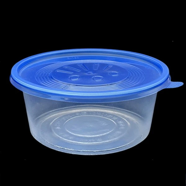 Disposable Thickened Transparent Corrugated Packaging Bowl