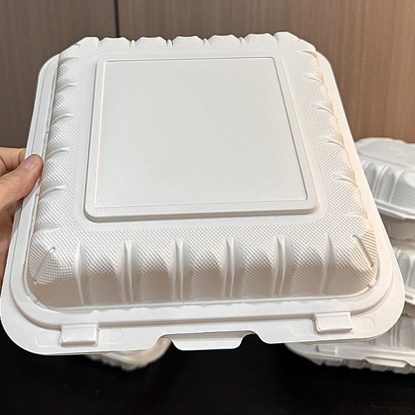 Integrated Plastic Hamburger Sandwich Packaging Box