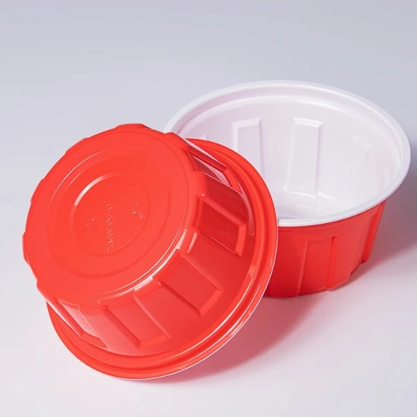 Noodle Soup Bowl Packaging Box With Commercial Lid