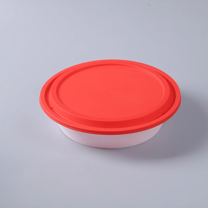 Round Plastic Bowl Black For Soup