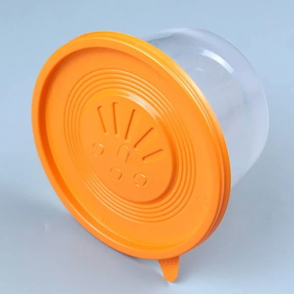 Plastic Circular Fresh-keeping Box With Leak Proof Cover