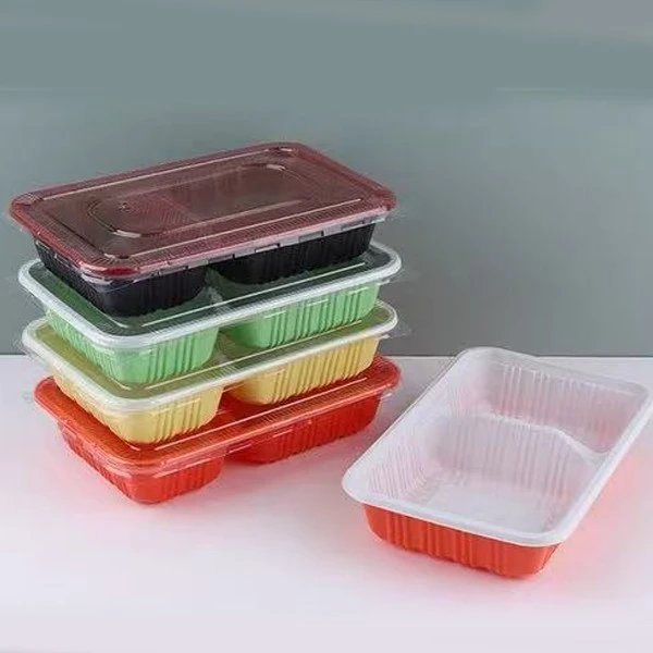 Multi Grid Rectangular Double Grid Tableware