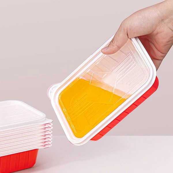 Rectangular Corrugated Food Box With Breathable Hole Cover