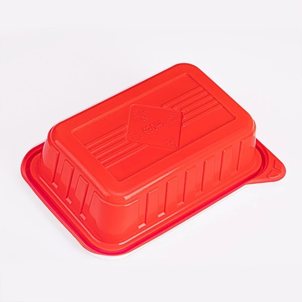 Rectangular Corrugated Food Box With Breathable Hole Cover