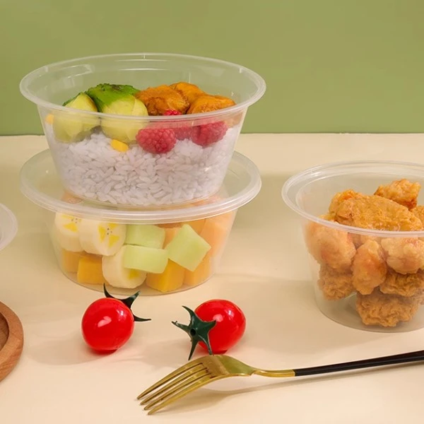 Rectangular Plastic Box For Takeout Packaging, Food Grade