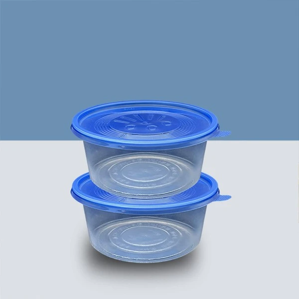 Round Disposable Plastic Take Away Food Containers
