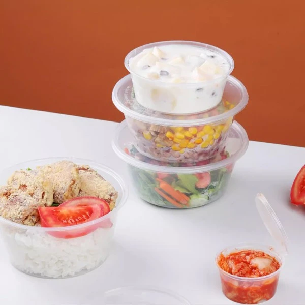 Round Reusable Take-out Food Containers