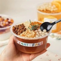 Disposable Dessert Bowl Packaging Box Can Be Customized
