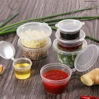 Vinegar sauce, garlic sauce, packaging container