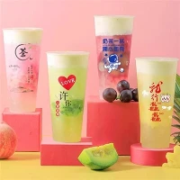 Milk Tea Cold Drinks Juice Packaging Blister Cups