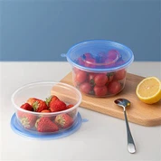 Round Disposable Plastic Take Away Food Containers