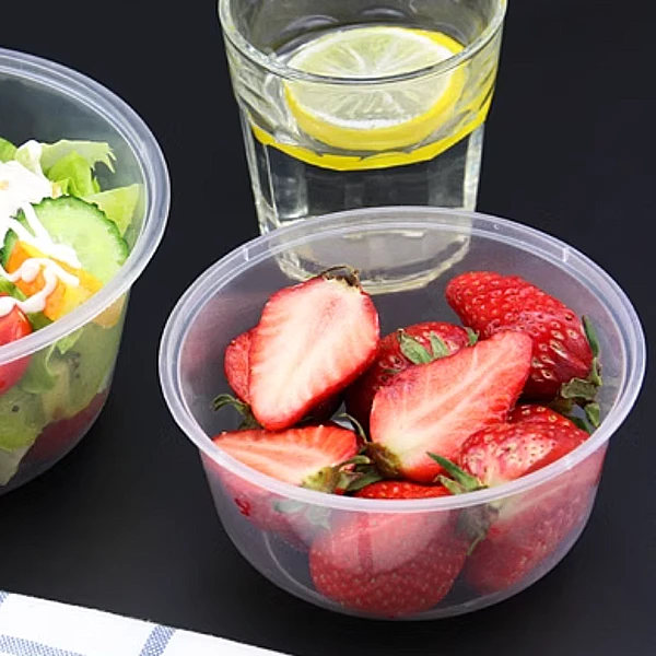 Takeout Lunch Box, Fast Food Bowl With Lid, Whole Box