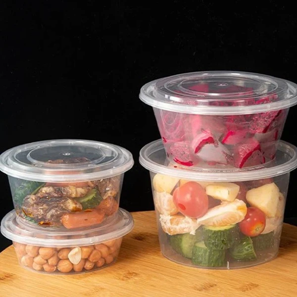 Takeout Lunch Box, Fast Food Bowl With Lid, Whole Box