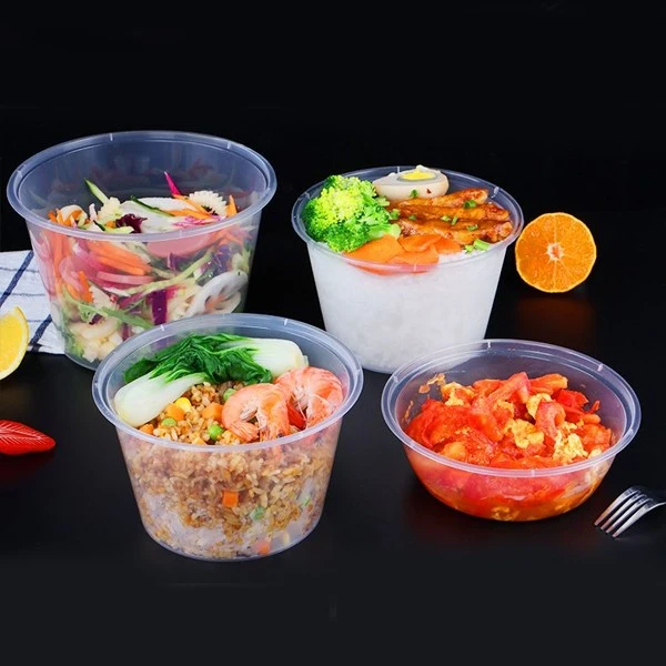 Thick Transparent Takeaway Lunch Boxes And Soup Bowls Wholesale