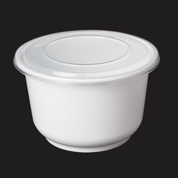 Thick White Environmentally Friendly Circular Dining BowlOrigin: Linyi City, Shandong Province, China Product Name: Thick White Environmentally Friendly Circular Dining Bowl Product Features: Injection Molding Material/thickened Compression Resistance Product Process: Injection M