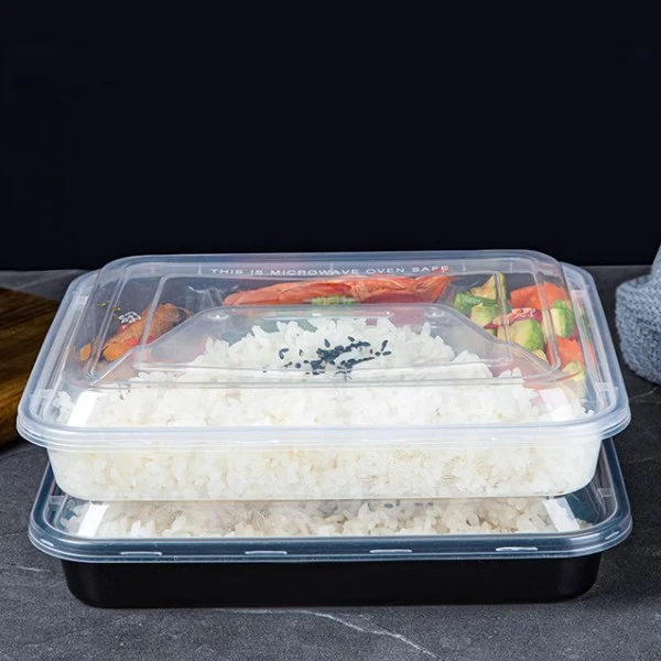 3/4 Grid Food Packaging Box Can Be Customized
