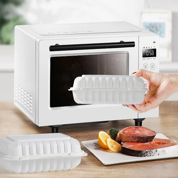 White And Black High-value Hamburger Box in Stock