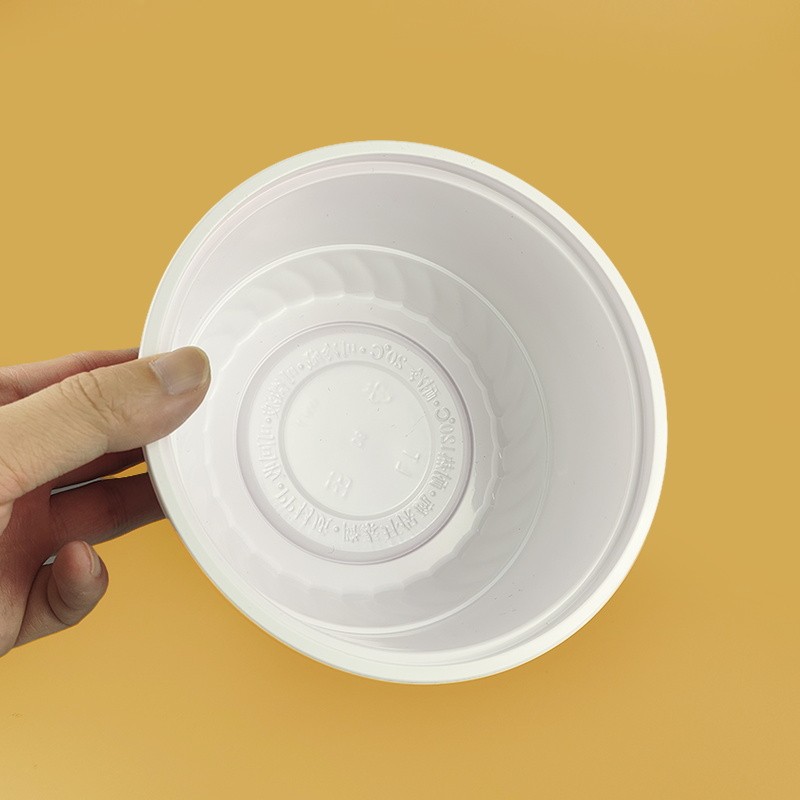 Wholesale Red And White Disposable PP Bowl For Party