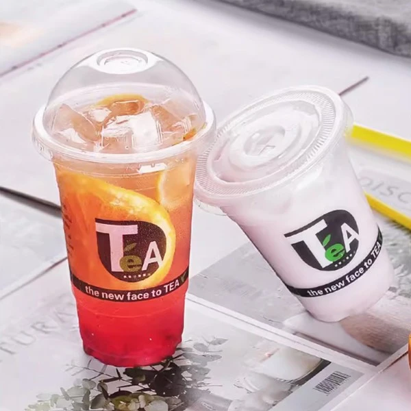 Disposable Transparent Soybean Milk Cup Cold Drink Cup