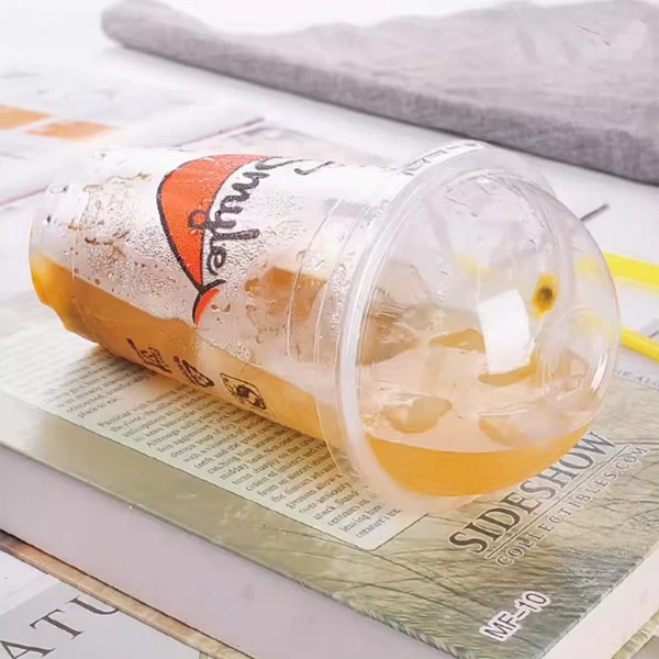 Disposable Transparent Soybean Milk Cup Cold Drink Cup
